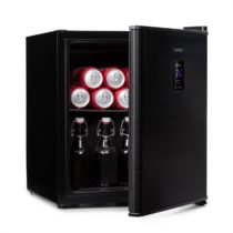 Klarstein Beer Baron, chladnička na nápoje, F, 48 litrov, 39 dB, 0 – 10 °C, čierna