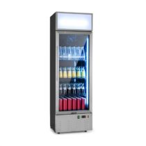 Klarstein Berghain, chladnička na nápoje, 188 l, RGB vnútorné osvetlenie, 162 W, ušľachtilá oceľ
