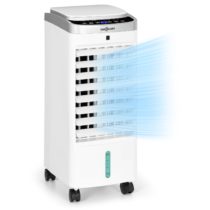 OneConcept Freshboxx Pro, ochladzovač vzduchu, 3 v 1, 65 W, 966 m³/h, 3 sily prúdenia vzduchu, biely