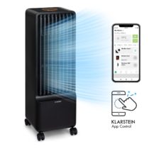 Klarstein Maxflow Smart,  3 v 1 ochladzovač vzduchu, ventilátor, zvlhčovač vzduchu, 5 l, WiFi, diaľk...