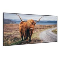Klarstein Wonderwall Air Art Smart, infračervený ohrievač, krava, 120 x 60 cm, 700 W
