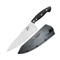 Zelite Infinity by Klarstein Executive-Plus séria, 8" prémiový kuchársky nôž, 61 HRC damašková ...